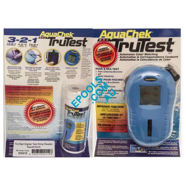 TruTest AquaChek Pool Spa Digital Testing Strip Reader Epools Pool Shop