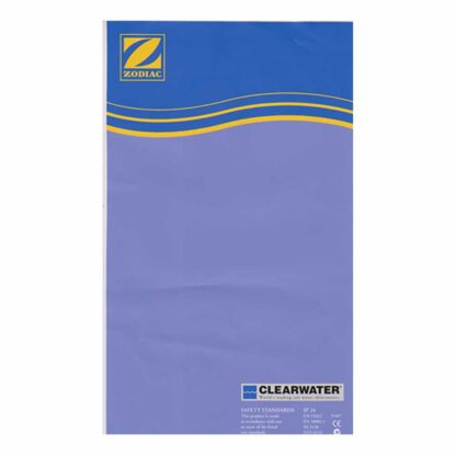 Zodiac Clearwater LM3  Large Front Cover Label