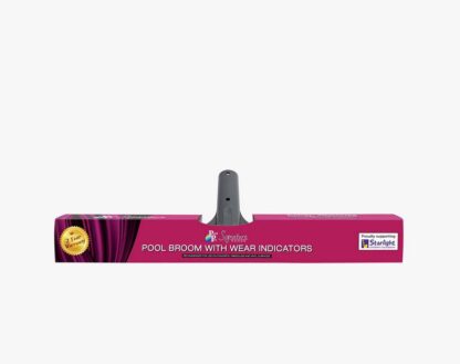 Pool Broom 50cm Wide Round Edges & Wear Indicators