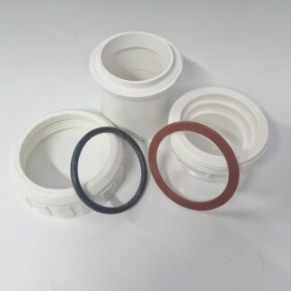 Davey CrystalClear Fibre Glass 50mm Multi Port Valve Barrel Union Kit