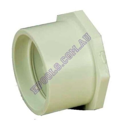 Reducer Bush PVC  50mm To 40mm Pressure Pipe Fitting White