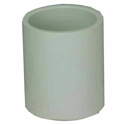 Coupling Joiner 50mm PVC Pressure Pipe  White