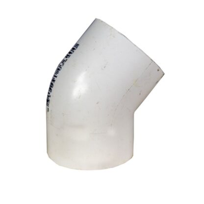 45 Degree 32mm Pressure Pipe Fitting White