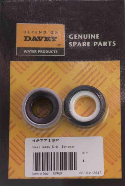 Davey SLS Pool Pump Mechanical 5/8″ Seal 49771SP