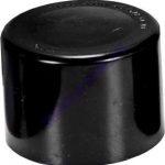 Black 50mm End Cap