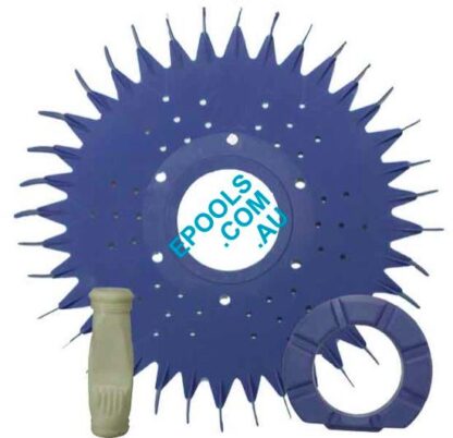 Baracuda Pool Cleaner 36 Fin Disk with Cassette And Blue Flexi Foot Generic