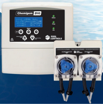 Chemigem D10 Automatic Chemical Dosing System with pumps