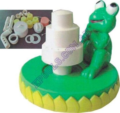 Floating Frog Fountain Triple tier Head