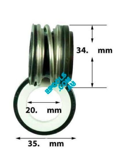 Mechanical Seal Poolrite SQI/PM Series Pump's