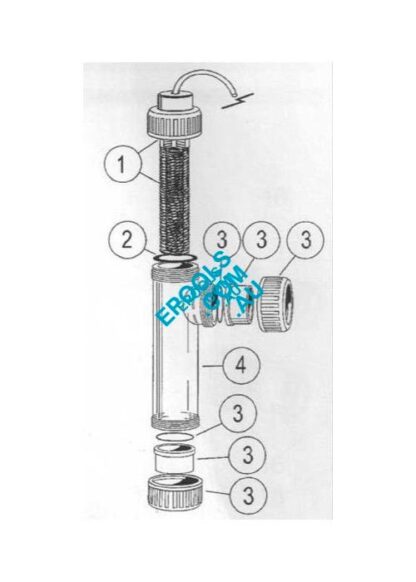 Waterco Waterchlor, Salty S Salt Cell  Union Kit.