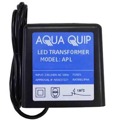 Aquaquip NEW Light Led Transformer 12v 4 Output Plugin Style