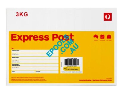 Express Post 3 Kg Additional to Standard Freight