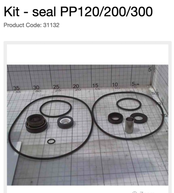 Davey The Pool Pump Series Mechanical Seal Kit With O-Rings.