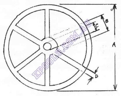 Assorted Sand Filter Multi Port Valves MPV Spider Gaskets Dimensions