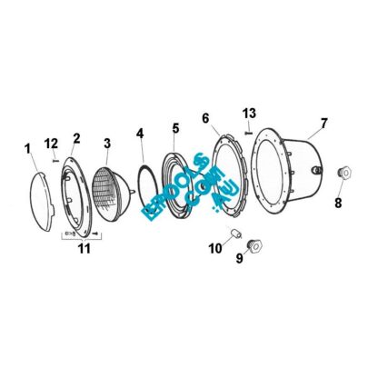 Filtrite PAR 56 Niche Parts List