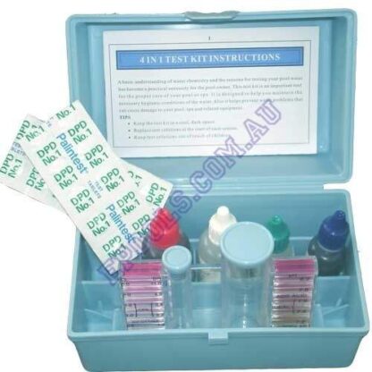 Test Kit 4in1 Chlorine and Bromine Spa Water Test Kit