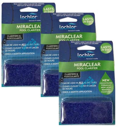 LoChlor Miraclear Pool Clarifier Cubes 50gm 35gm