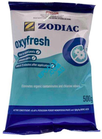 Oxyfresh  Oxidiser Non Chlorine Sachel 500g net