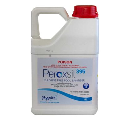 Peroxsil 395 Pool Spa Poppits 5lt. Sanitiser