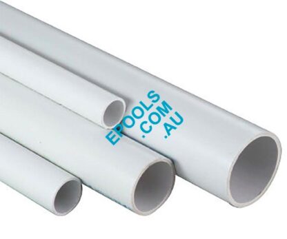 50mm PVC Pressure Pipe Class 9 White 1.0mt length