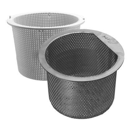 Quiptron Pool Skimmer Box Stainless Steel Leaf Basket