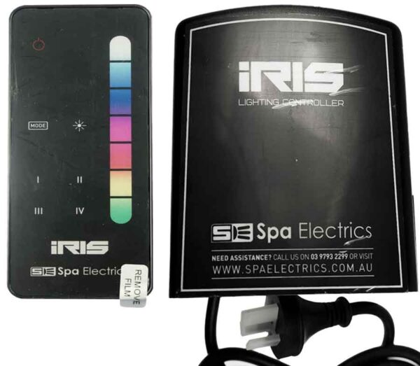 spa electrics iris remote system