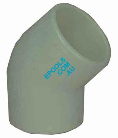 40mm Black PVC Elbow 45 Degree - Image 2