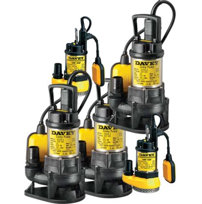 Davey General Purpose Dewatering Sump Pumps.