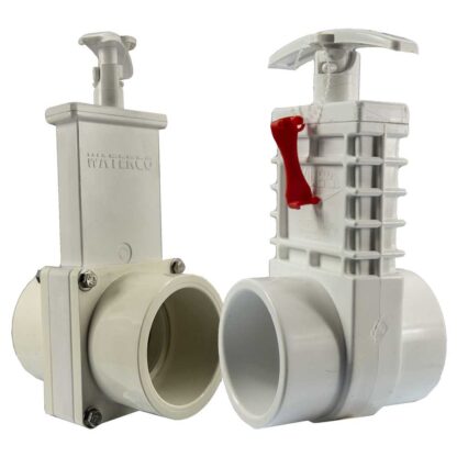 PVC Push  Pull Slide  Valves Socket For PVC Pressure Pipe 40mm 50mm 90mm