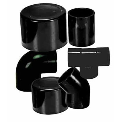 Solar Plumbing Black Solar Pipe Plus Fittings