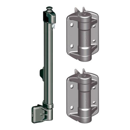 safety gate hinge and latch