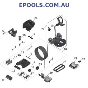 zodiac tx35 parts diagram by epools.com.au