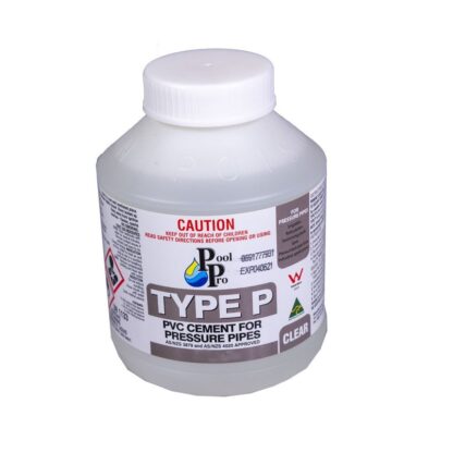 PVC Solvent Cement Type P 250ml Clear