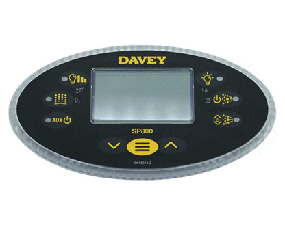 Spa Power SP800 Oval Touchpad with Overlay - Image 2