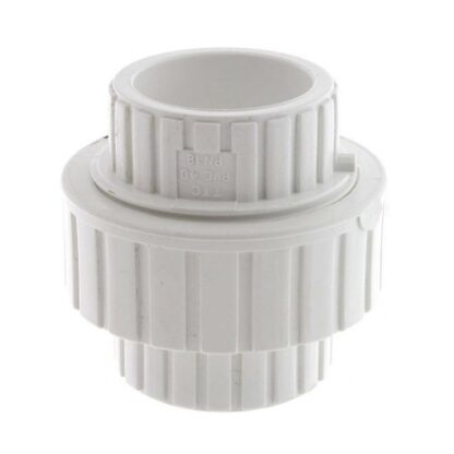 BARREL UNION 32MM PVC WITH SLIP FIT EACH END