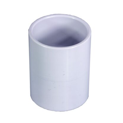 Coupling Joiner 25mm Pressure Pipe Fitting White