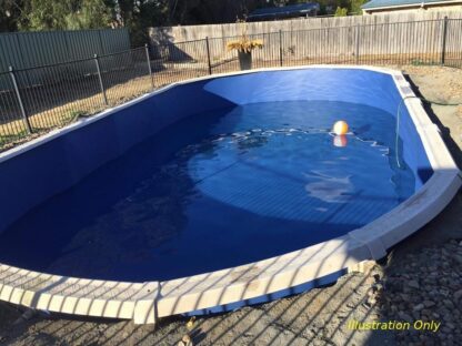 Swimming Pool Liner Dark Blue 5.5mt x 4.0mt