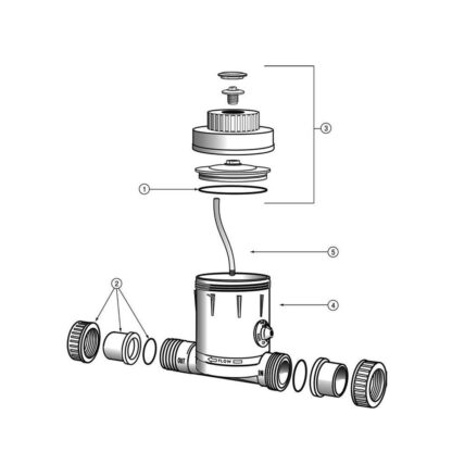 Waterco Water King Chlorine Dispenser Parts