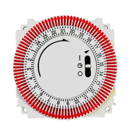 control box analog timer front