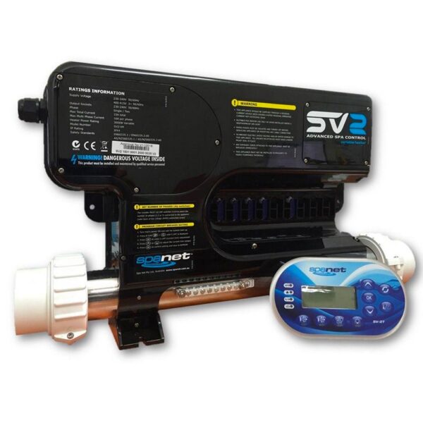 Spa 3kw Controller Spanet SV2 Variable Heat Complete With Touchpad