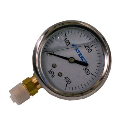 Waterco Pool Filter Pressure Gauge 400kPa Side Mount