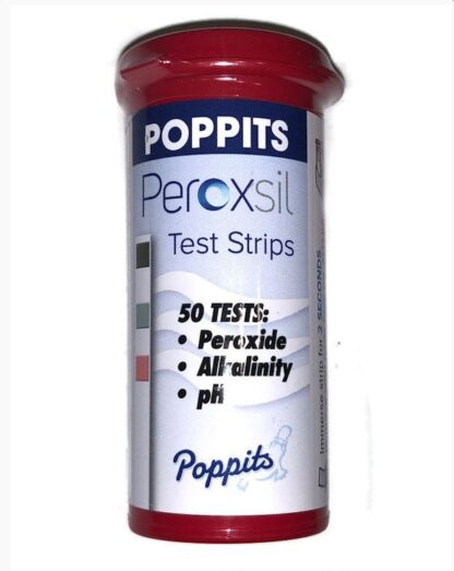 Poppit Peroxsil Test Strips (50)