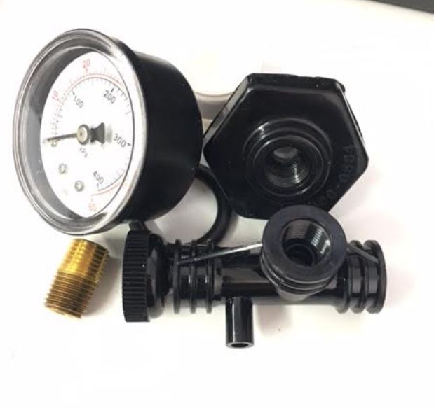 Swimming Around Valve & Gauge Assembly For Sta-Rite System 3 Pool Filter – 24850-0105, Tool-Free Install