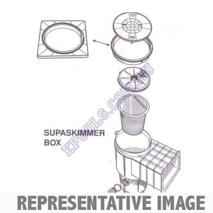 Waterco Supa Skimmer Box Fibreglass