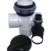 Rising Dragon 2' Diverter Scalloped – Black - Image 2