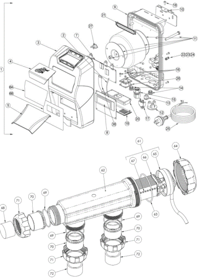 Neptune NDC Genuine Salt Cell Housing Parts - Image 2