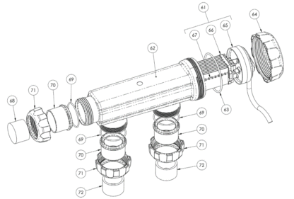 Neptune NDC Genuine Salt Cell Housing Parts - Image 3