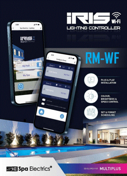 Spa Electrics iRIS Pool Spa Wi-Fi Light Control System - Image 2