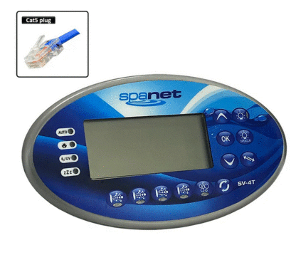 Spanet SV4 Touchpad and Overlay