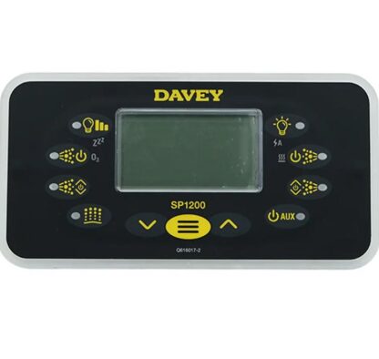 Davey/SpaQuip SP1200 Rectangular Touchpad With Overlay